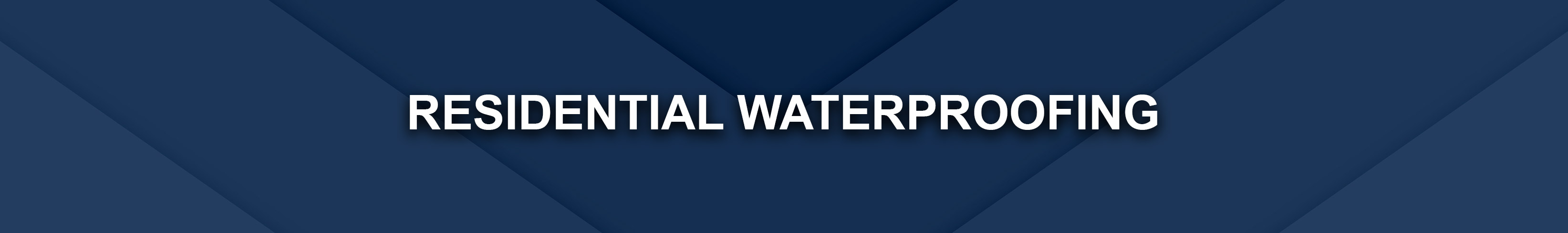 Residential waterproofing ZSC Waterproofing